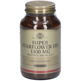 Solgar Super Starflower Oil 1300 mg (300 mg GLA)