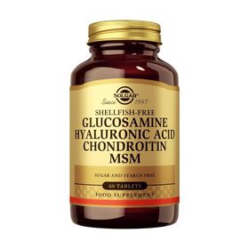 Solgar Glucosamine Hyaluronic Acid Chondroitin MSM
