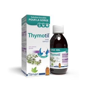 Thymotil Sirop pour la gorge sans sucre