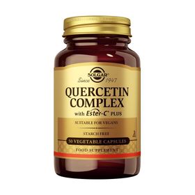 Solgar Quercétine Complexe - Défenses immunitaires - Antioxydant - 50 gélules végétales