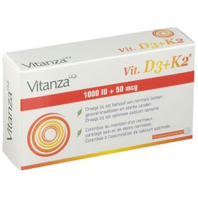 HQ Vitamine D3 + K2® 1000 IU + 50 mcg