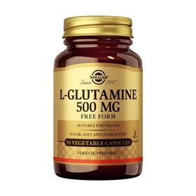 Solgar L-Glutamine 500mg - Digestion - 50 gélules végétales