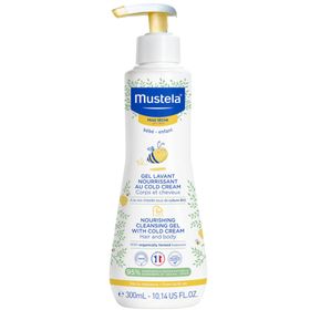 Mustela pflegendes Reinigungsgel mit Cold Cream für trockene Haut