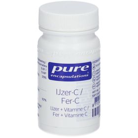 pure Encapsulations® Fer + Vitamine C