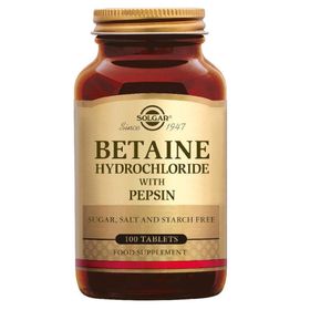 SOLGAR® Betaine Hydrochloride Pepsin