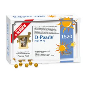 Pharma Nord D-Pearls 1520 + 20 Capsules GRATUITES