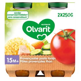 Olvarit Provenciale Pasta mit Thunfisch 15+ Monate