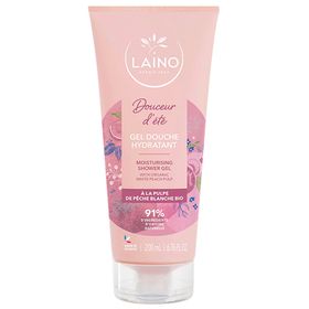 LAINO Gel douche hydratant Pêche Blanche