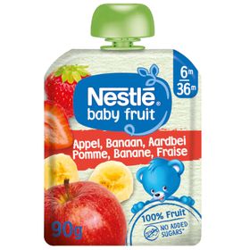 Nestlé NaturNes® Erdbeer-Bananen-Apfelkompott