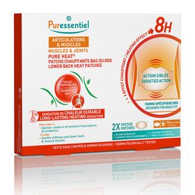 PURESSENTIEL Gelenke & Muskeln Pure Heat® Wärmepflaster unterer Rückenbereich