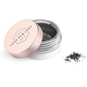 Cent pur Cent Ombre à paupières minérale en poudre Gris Foncé