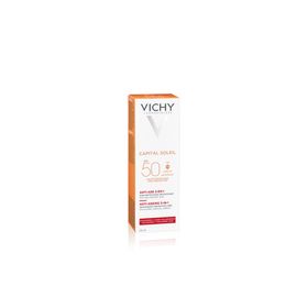 VICHY CAPITAL SOLEIL Anti-Âge Soin Antioxydant 3-en-1 SPF 50