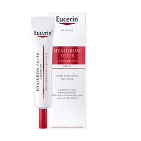 Eucerin®  HYALURON FILLER + VOLUME LIFT Contour des Yeux SPF15 15ml