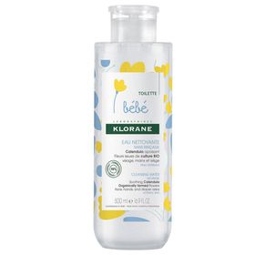 KLORANE Bébé Toilette Eau Nettoyante au Calendula Bio Sans Rinçage