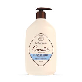 Rogé Cavaillès gel surgras bain et douche fleur de coton