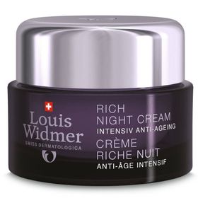 Louis Widmer Crème Riche Nuit sans parfum