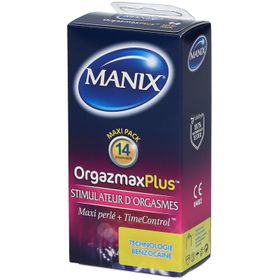 MANIX® OrgazmaxPlus™ Préservatif