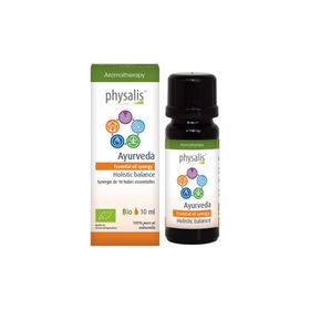 physalis® Synergie Ayurveda Holistic balance Huile essentielle Bio