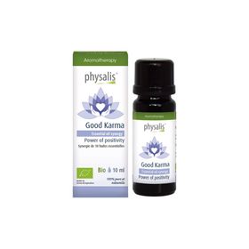 physalis® Synergie Good Karma Power of positivity Huile essentielle Bio