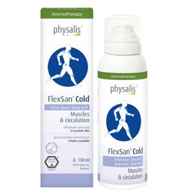 Physalis FlexSan Kältespray für Muskeln und Durchblutung
