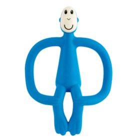 Matchstick Monkey Anneau de dentition Bleu foncé