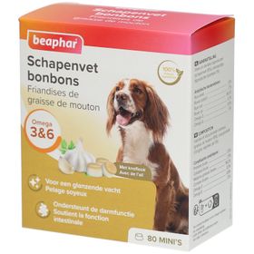 Beaphar® Leckerbissen aus Schafsfett mit Knoblauch Mini's