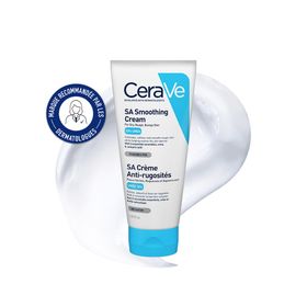 CeraVe SA Crème Anti-rugosités pour les peaux très sèches, rugueuses 177 ml