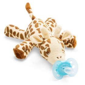 PHILIPS AVENT Peluche ultra-douce avec sucette Girafe 0+ mois