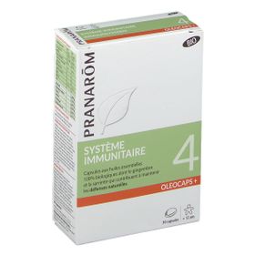 Pranarôm Oleocaps+ 4 - Système immunitaire BIO