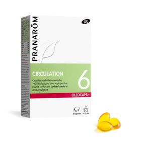 Pranarôm Oleocaps+ 6 Circulation Bio