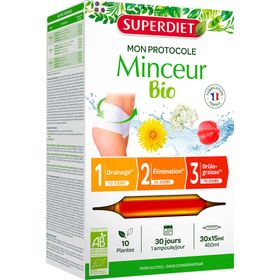 PROTOCOLE MINCEUR BIO - 30 ampoules de 15ml