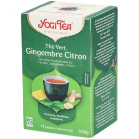 Yogi Tee Grüner Tee Ingwer Zitrone