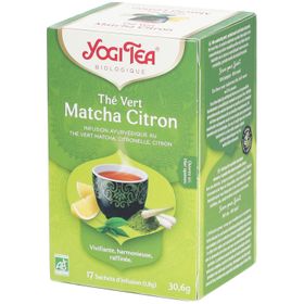 Yogi Tee Thé vert Matcha Zitrone