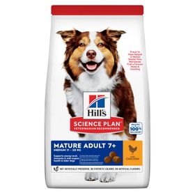 Hill's Science Plan Medium Mature Adult 7+ Hundefutter mit Huhn