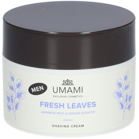 UMAMI Men Fresh leaves Rasiercreme Japanische Minze - Ingwer
