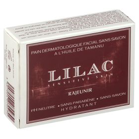 LILAC RAJEUNIR Pain Dermatologique Sans Savon À L’Huile De Tamanu