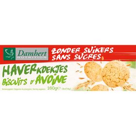 Damhert Biscuits d'avoine sans sucre