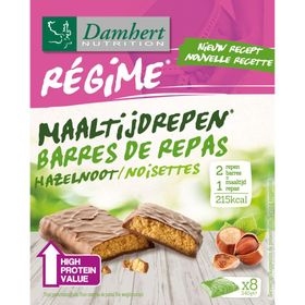 Damhert Régime Barre de repas Noisettes & chocolat high protein