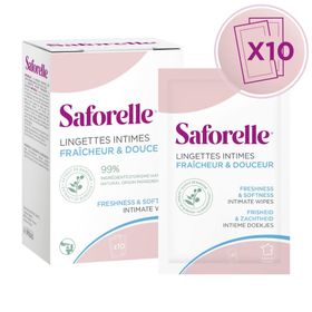 Saforelle® Lingettes intimes Fraîcheur & Douceur