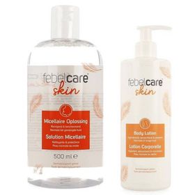 febelcare® skin Bodylotion et Solution de nettoyage micellaire