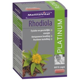 MannaVital Rhodiola Platin