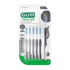 Gum® Trav-Ler Brosses interdentaires ISO7 2,6 mm - Protection antibactérienne