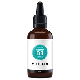 Viridian Liquid Vitamine D3 2000 IU