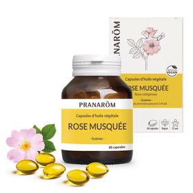 Pranarôm Rose musquée - 60 capsules