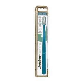 JORDAN Green Clean Brosse à Dents Medium