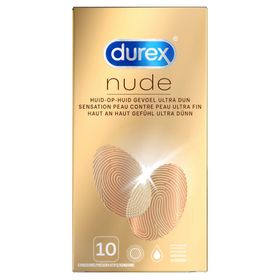 durex® Nude Ultra Fin Préservatifs Sensation Peau contre Peau
