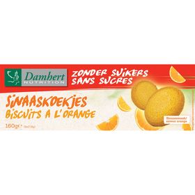 Damhert Orangenkekse zuckerfrei