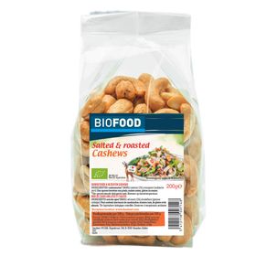 Biofood Gesalzene und geröstete Cashews Bio