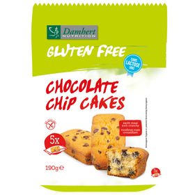 Damhert Kuchen mit Schokoladenstückchen Laktose- und Glutenfrei