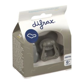 difrax® Schnuller Dental +6 Monate - Clay (Farbe nicht auswählbar)